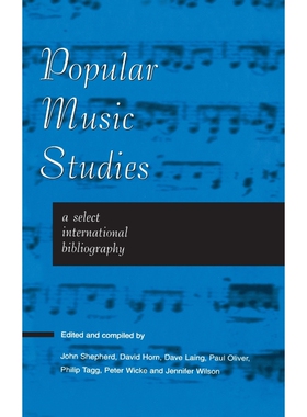 按需印刷不退不换Popular Music Studies[9780720123449]