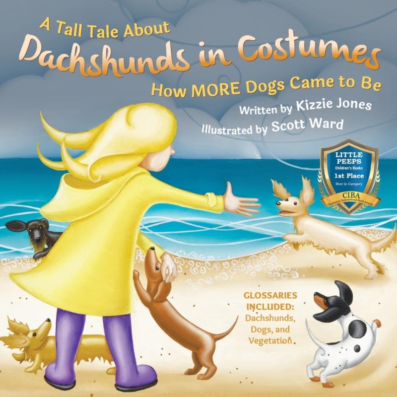 按需印刷A Tall Tale About Dachshunds in Costumes (Soft Cover)[9781947543010]