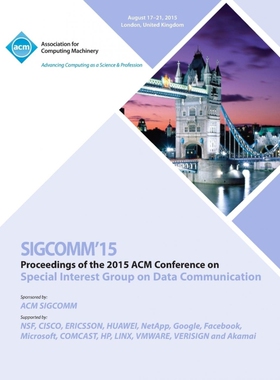 按需印刷不退不换SIGCOMM 15 ACM SIGCOMM Conference[9781450340250]