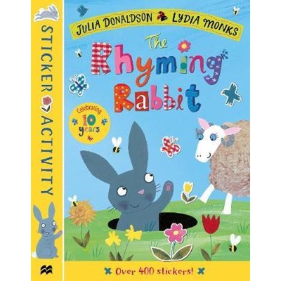 预订不退不换The Rhyming Rabbit Sticker Book