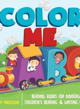预订不退不换Color Me ABC - Reading Books for Kindergarten | Children's Reading & Writing Books