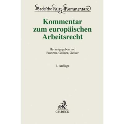 预订【德语】 Kommentar zum europaischen Arbeitsrecht: