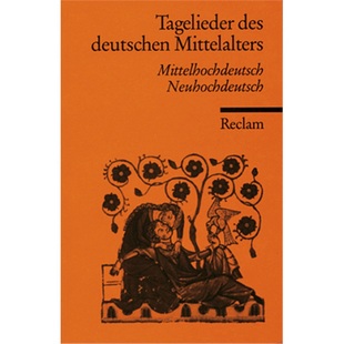 des Tagelieder deutschen Mittelalters 预订 9783150088319 德语