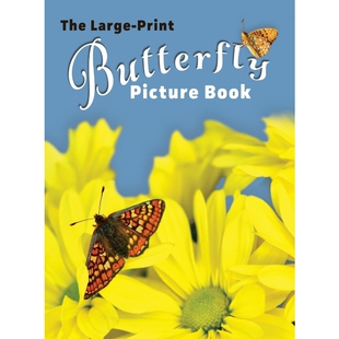 按需印刷不退不换The Large-Print Butterfly Picture Book[9781999548773]