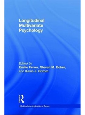 按需印刷Longitudinal Multivariate Psychology[9781138064225]