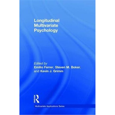 按需印刷不退不换Longitudinal Multivariate Psychology[9781138064225]