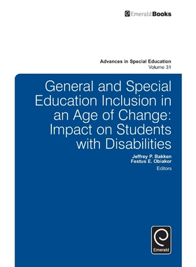 按需印刷不退不换General and Special Education Inclusion in an Age of Change[9781786355423]