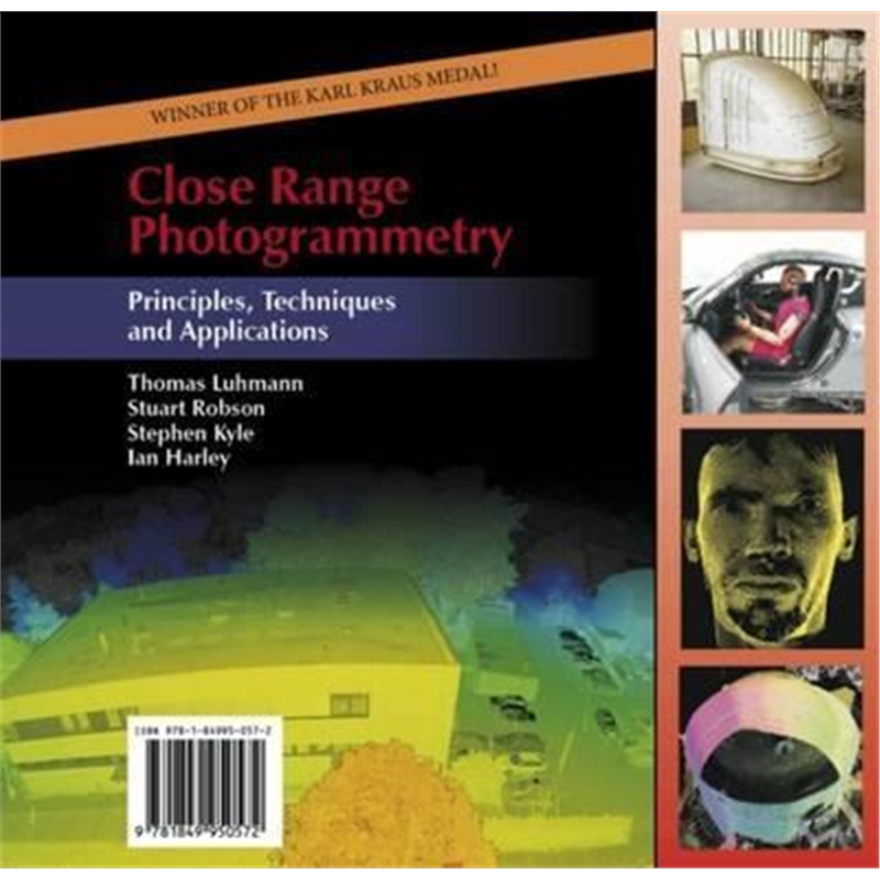 预订Close Range Photogrammetry:Principles, Methods and Applications 书籍/杂志/报纸 科普读物/自然科学/技术类原版书 原图主图