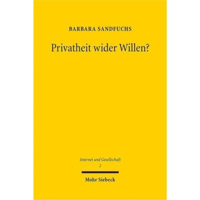 预订【德语】 Privatheit wider Willen?:Verhinderung inf