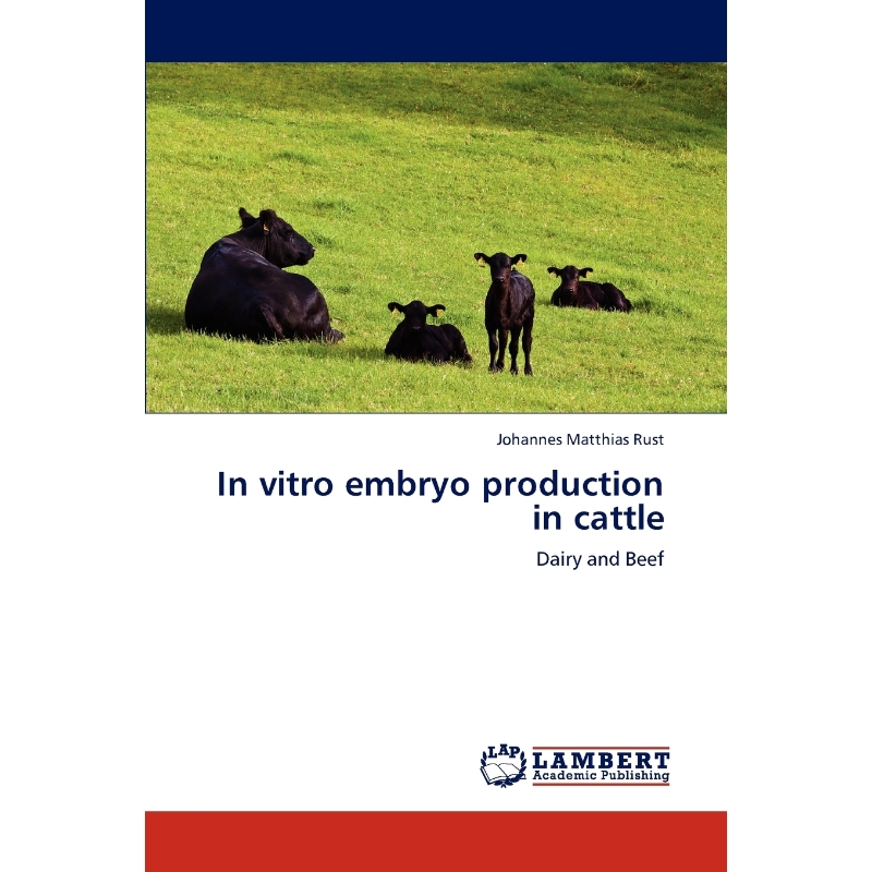 按需印刷In vitro embryo production in cattle[9783659222870]