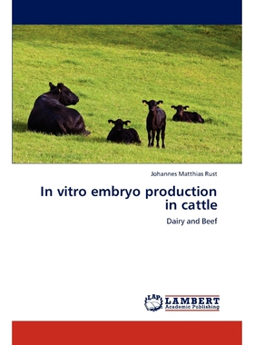 按需印刷不退不换In vitro embryo production in cattle[9783659222870]