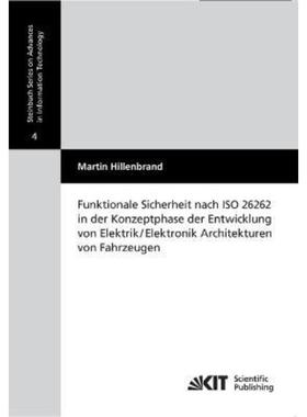 预订【德语】 Funktionale Sicherheit nach ISO 26262 in der Konzeptphase der Entwicklung von Elekt