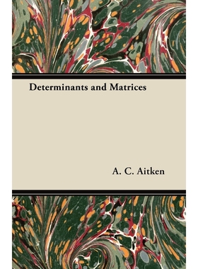 按需印刷Determinants and Matrices[9781447457527]