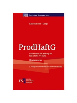 预订【德语】ProdHaftG, Kommentar:Gesetz über die Haftung für fehlerhafte Produkte  Kommentar