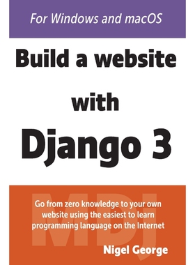 按需印刷不退不换Build a Website With Django 3[9780648884408]