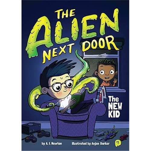 现货 The Alien Next Door 1: The New Kid, Volume 1 隔壁的外星人1：新来的孩子 隔壁的外星人系 上海外文