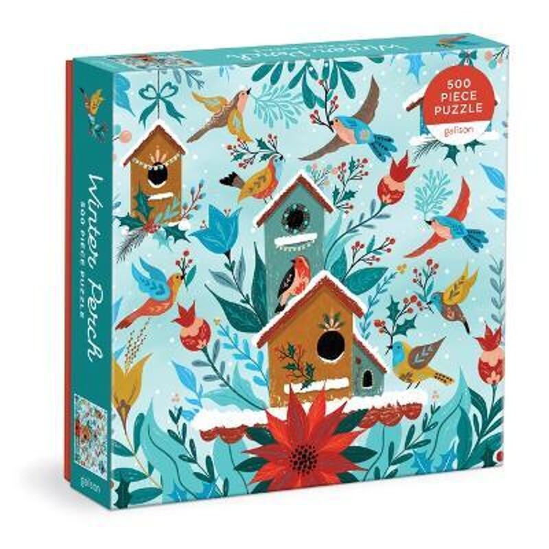 预订不退不换Winter Perch 500 Piece Puzzle 拼图