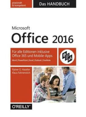 预订【德语】 Microsoft Office 2016 - Das Handbuch:Für alle Editionen inklusive Office 365 und Mo