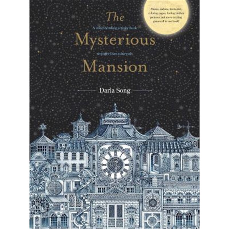 预订the mysterious mansion:a mind-bending activity book stranger