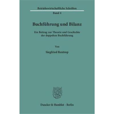 预订【德语】 Buchfuhrung und Bilanz.:Ein Beitrag zur T