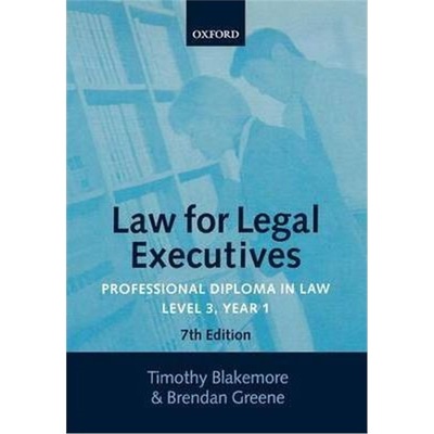按需印刷Law for Legal Executives:Professional Diploma in Law, Level 3 Year 1[9780199268382]