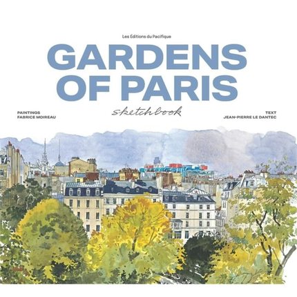Garden of Paris sketchbook