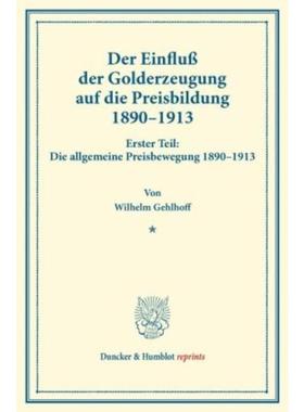 预订【德语】 Der Einflu? der Golderzeugung auf die Pre
