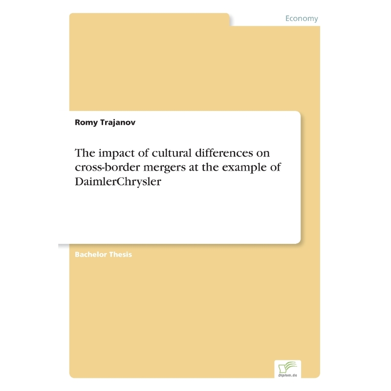 按需印刷The impact of cultural differences on cross-border mergers at the example of DaimlerChrysler[9783838692524]