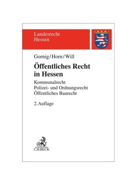 预订【德语】?ffentliches Recht in Hessen:Kommunalrecht, Polizei- und Ordnungsrecht, ?ffentliches Baurecht