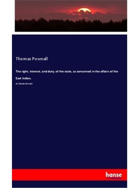 预订【德语】The right, interest, and duty, of the state, as concerned in the affairs of the [9783348015585]