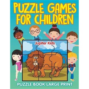 按需印刷Puzzle Games for Children:Puzzle Book Large Print[9781682603673]