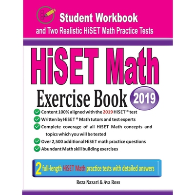 按需印刷HiSET Math Exercise Book[9781970036329]