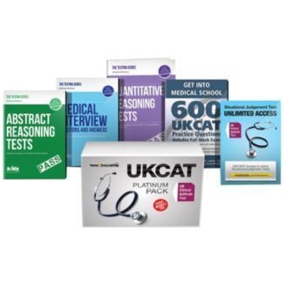 预订UK Clinical Aptitude Test (UKCAT) Platinum Package Box Set: Situational Judgement Tests, Abstract Reasoning Test