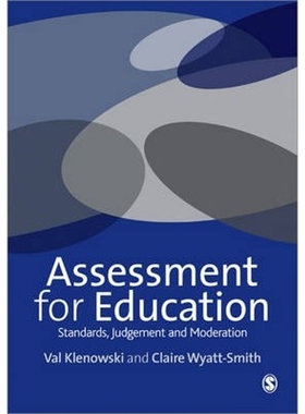 预订Assessment for Education:Standards, Judgement and Moderation