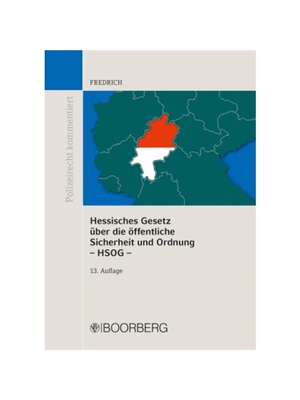 预订【德语】Hessisches Gesetz über die ?ffentliche Sicherheit und Ordnung (HSOG):mit Erl?uterungen und erg?nzenden Vors