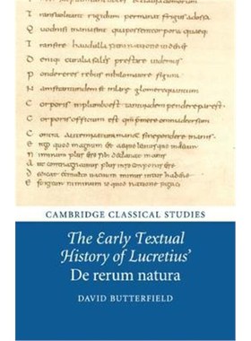 按需印刷The Early Textual History of Lucretius' De rerum natura[9781108730235]