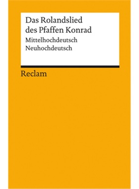预订【德语】 Das Rolandslied des Pfaffen Konrad[9783150027455]
