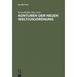 neuen Welt 按需印刷DEG 9783110177565 der ordnung Konturen