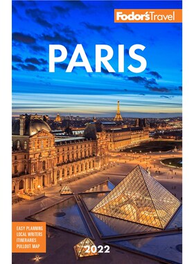 预订不退不换Fodor's Paris 2022