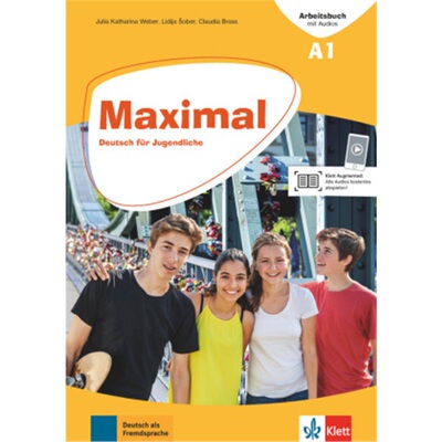 预订【德语】 Maximal A1 - Arbeitsbuch mit Audios (MP3-files zum Download)[9783126767415]