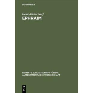 按需印刷DEG Ephraim[9783110147568]