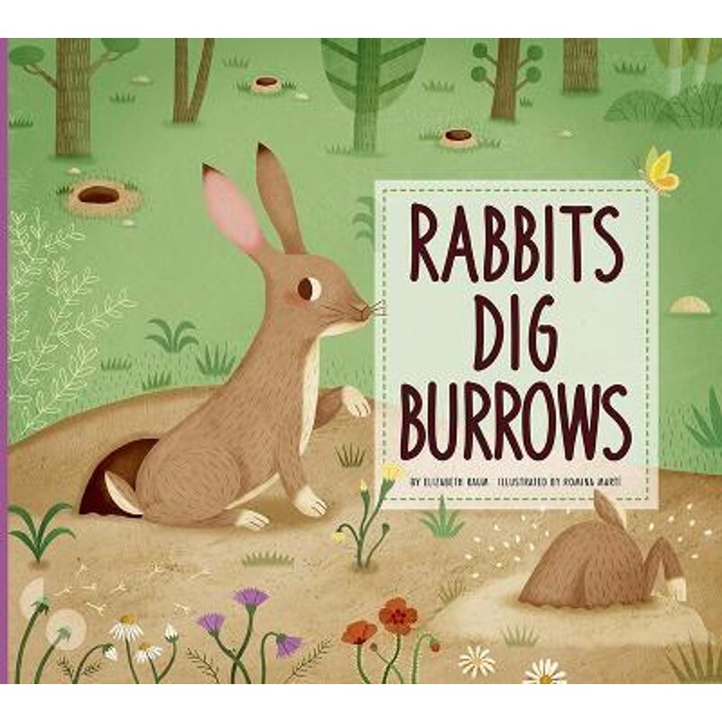 预订不退不换Rabbits Dig Burrows:Animal Builders
