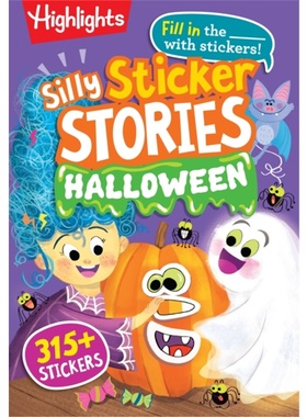 预售【2024新书】Silly Sticker Halloween[9781639622573]