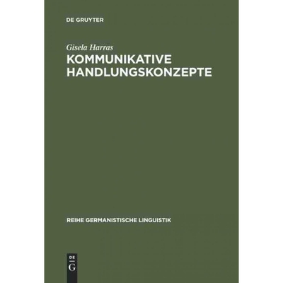 按需印刷DEG Kommunikative Handlungskonzepte[9783484103245]