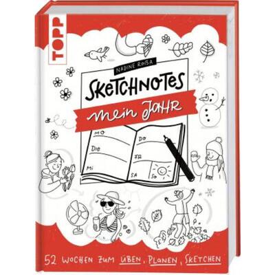 预订【德语】 Sketchnotes Mein Jahr:52 Wochen zum Üben, Planen und Sketchen
