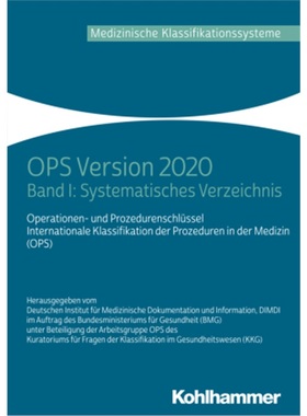 预订【德语】OPS 2020 Systematisches Verzeichnis[9783170382824]