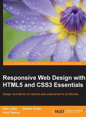 按需印刷Responsive Web Design with HTML5 and CSS3 Essentials[9781783553075]