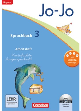 预订【德语】 Jo-Jo Sprachbuch - Grundschule Bayern - 3. Jahrgangsstufe[9783060839339]
