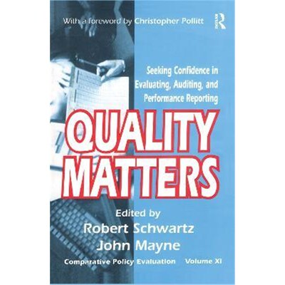 按需印刷Quality Matters:Seeking Confidence in Evaluating, Auditing, and Performance Reporting[9781138513860]