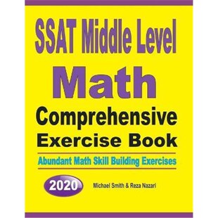 按需印刷SSAT Middle Level Math Comprehensive Exercise Book[9781646125852]